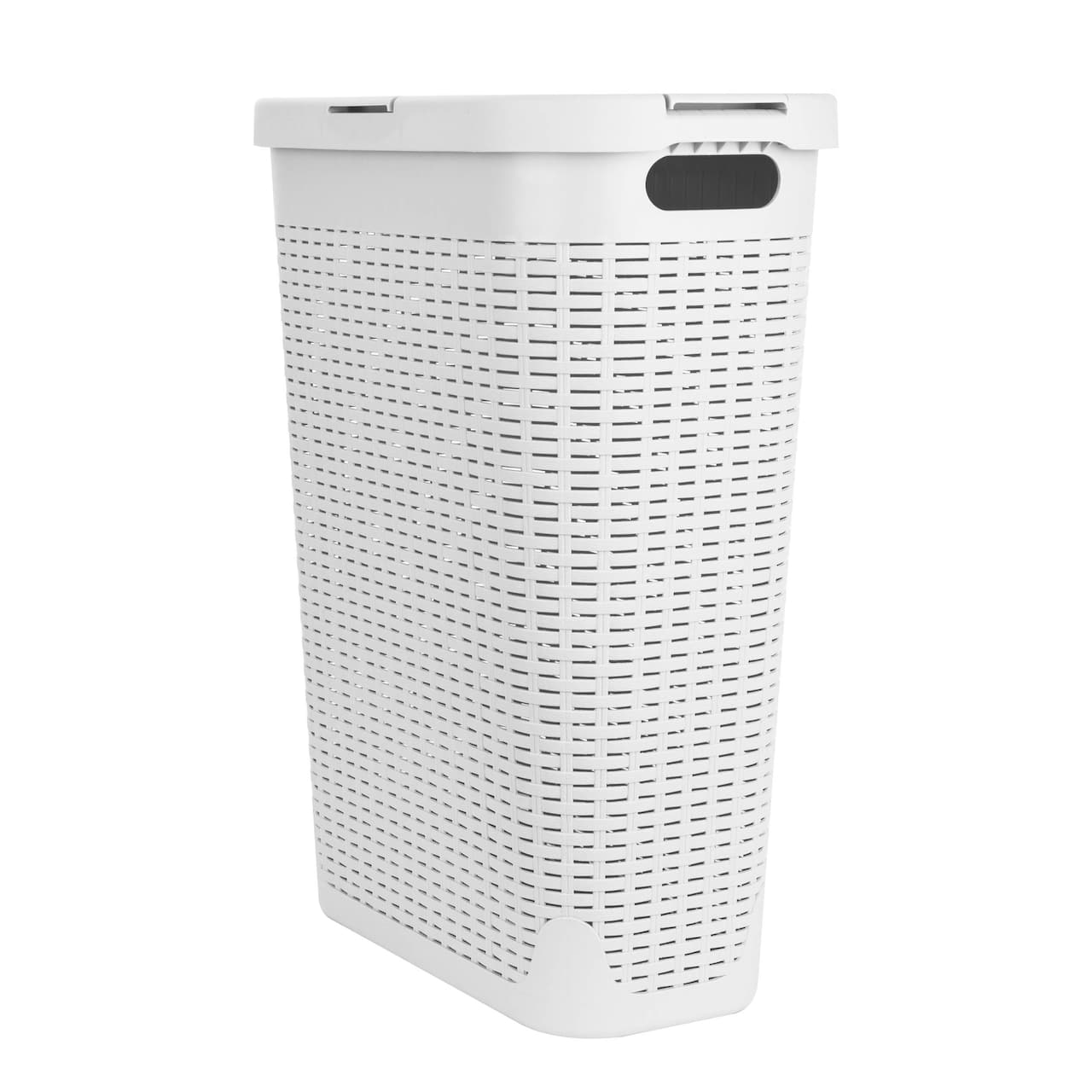 Mind Reader 23.5'' Slim Laundry Hamper with Cutout Handles